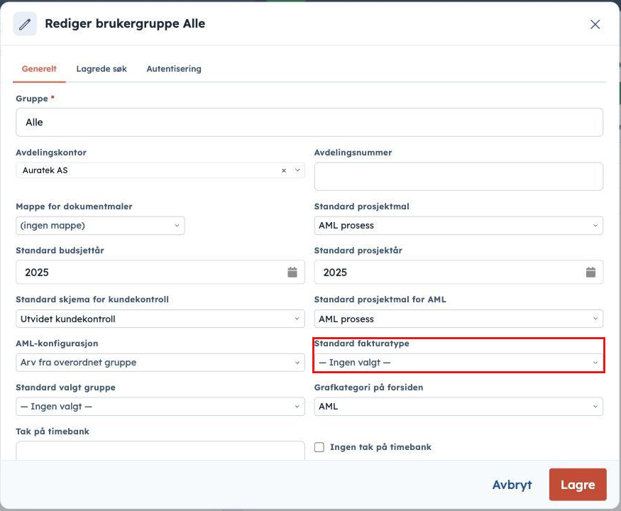 Dialogen Rediger brukergruppe